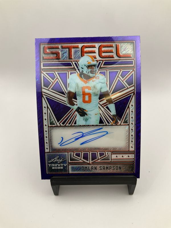 2025 TRINITY STEEL DYLAN SAMPSON PURPLE SHIMMER AUTO 1/1