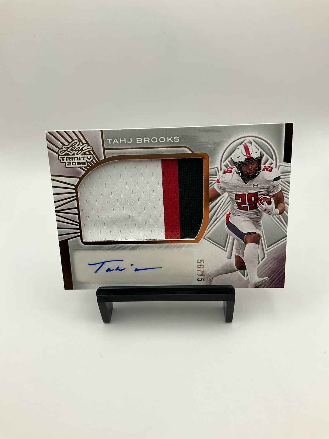 2025 TRINITY TAHJ BROOKS PATCH AUTO 56/75