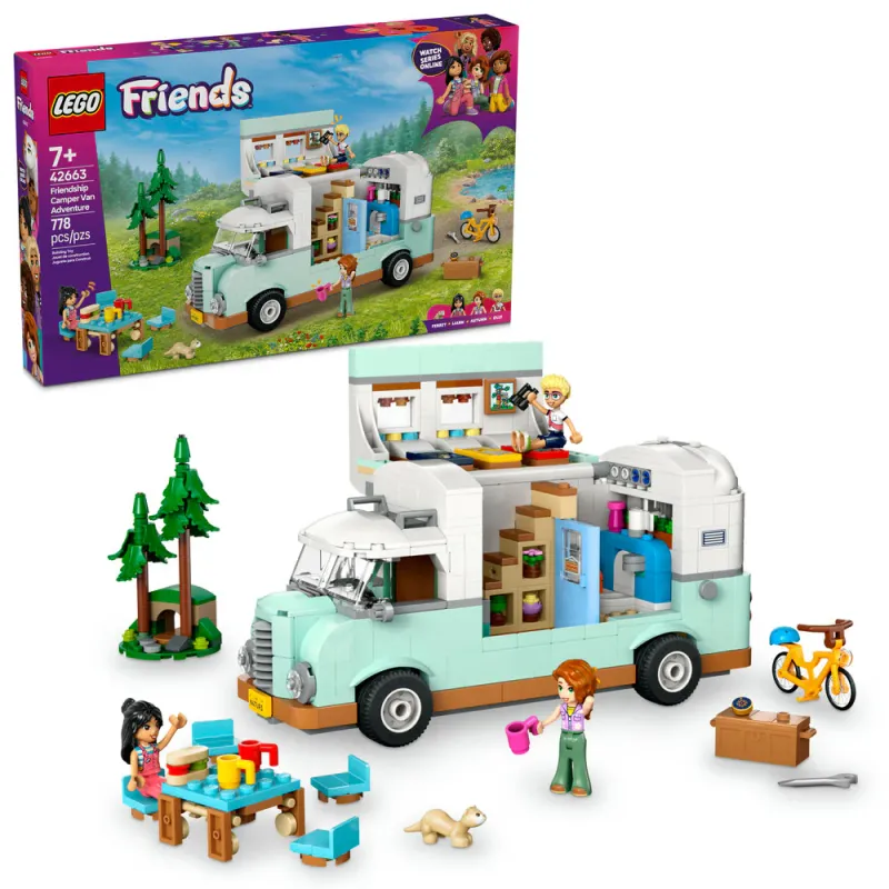 LEGO Friendship Camper Van Adventure