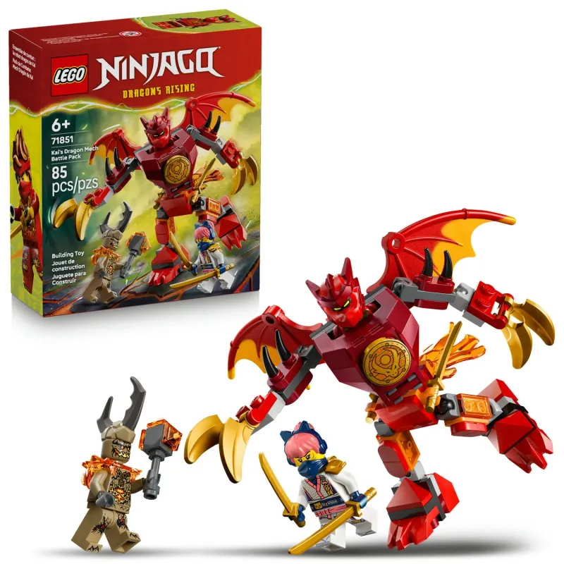 LEGO Kai's Dragon Mech Battle Pack