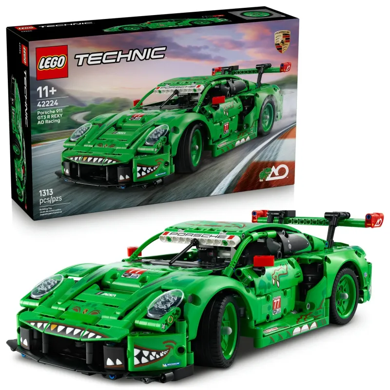 LEGO Porsche 911 GT3 R REXY AO Racing Car