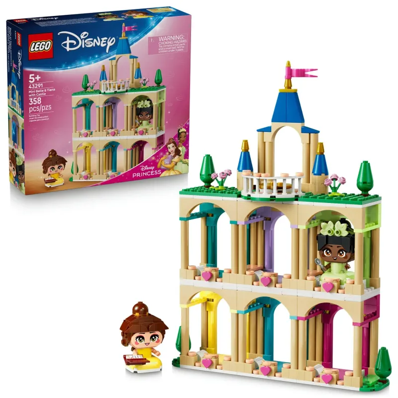 LEGO Mini Belle &amp; Tiana with Castle