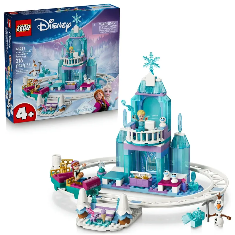 LEGO Elsa's Ice Castle &amp; Snow Ride Adventure