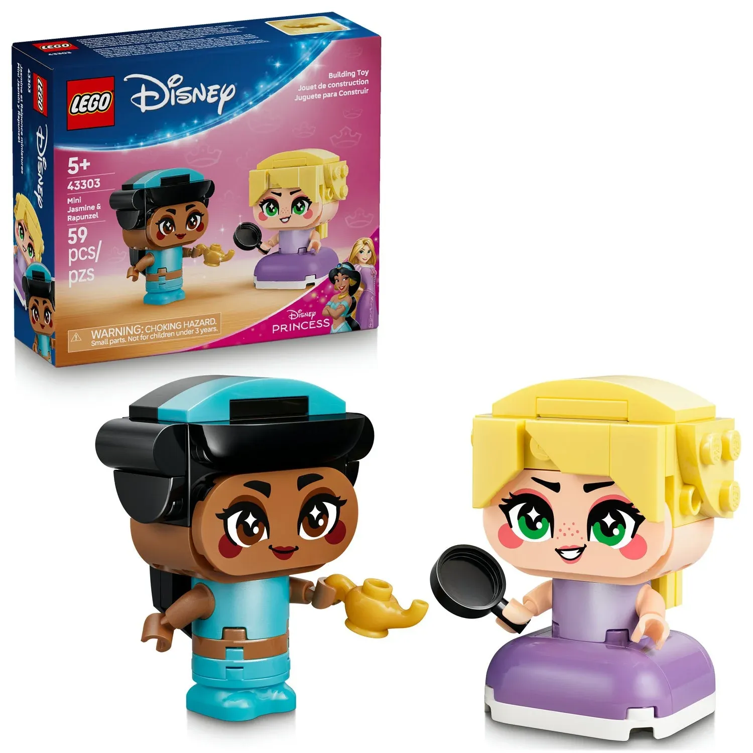 LEGO Mini Jasmine &amp; Rapunzel