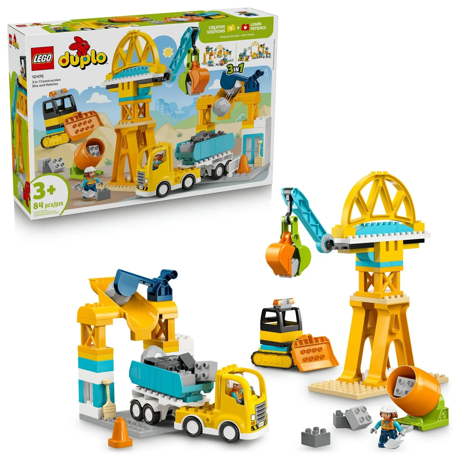 LEGO 3 in 1 Construction Site and Vehicles