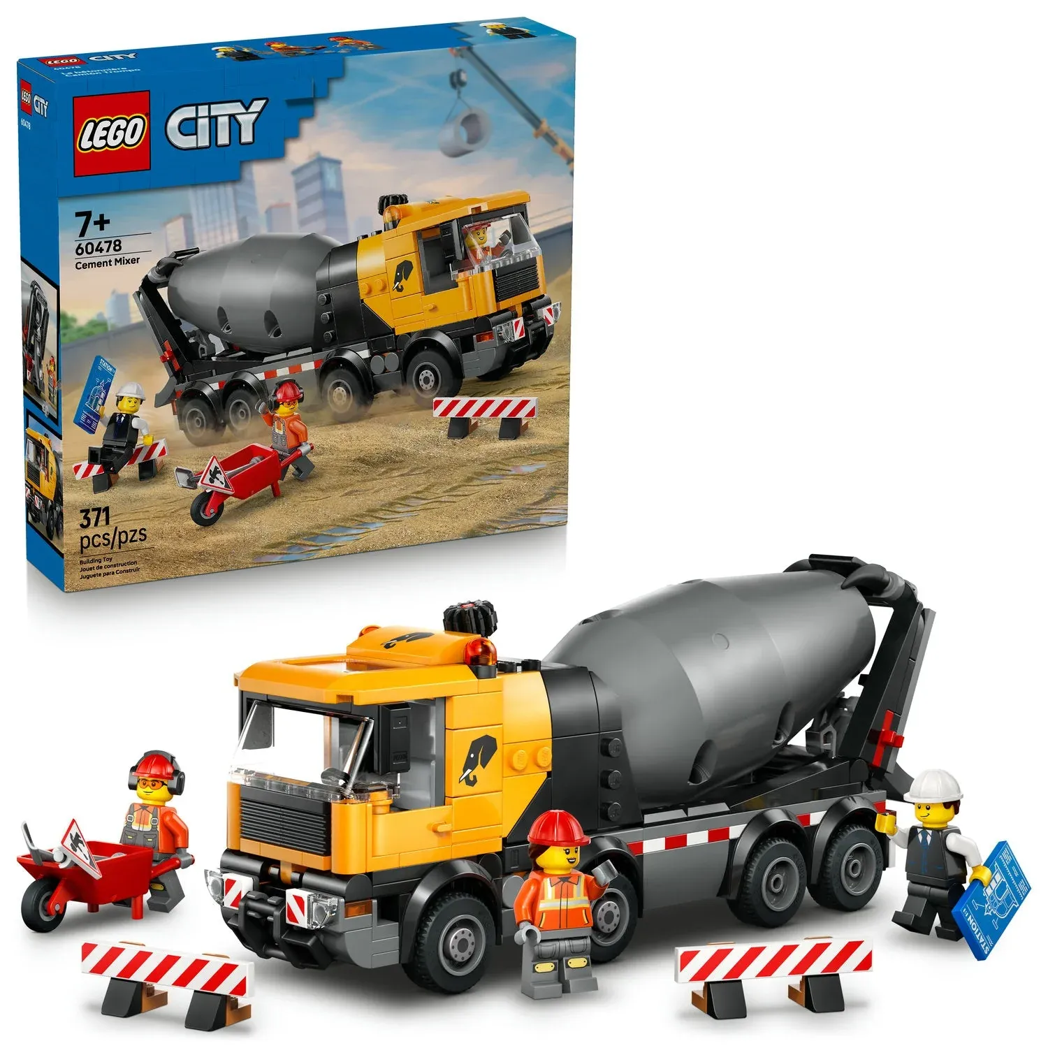 LEGO Cement Mixer