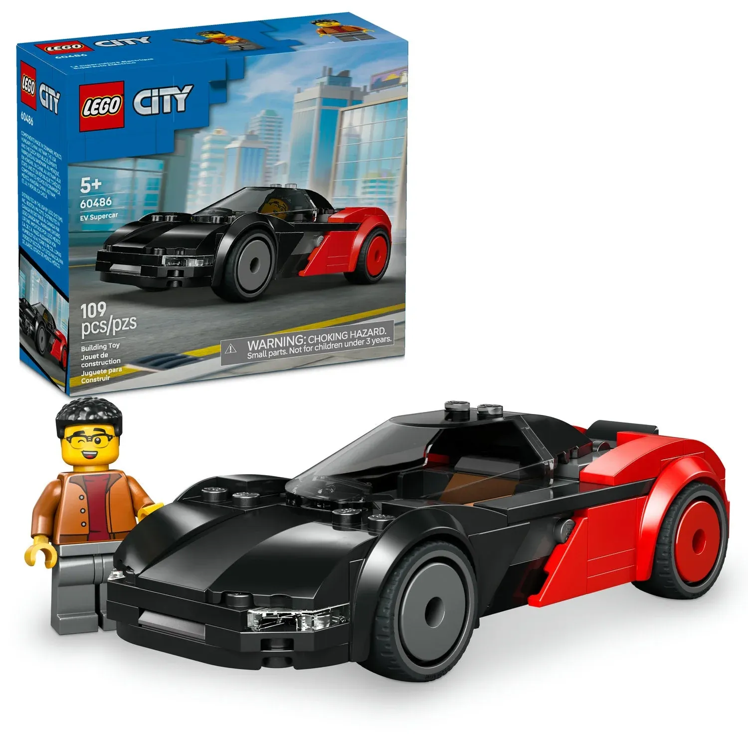 LEGO EV Supercar