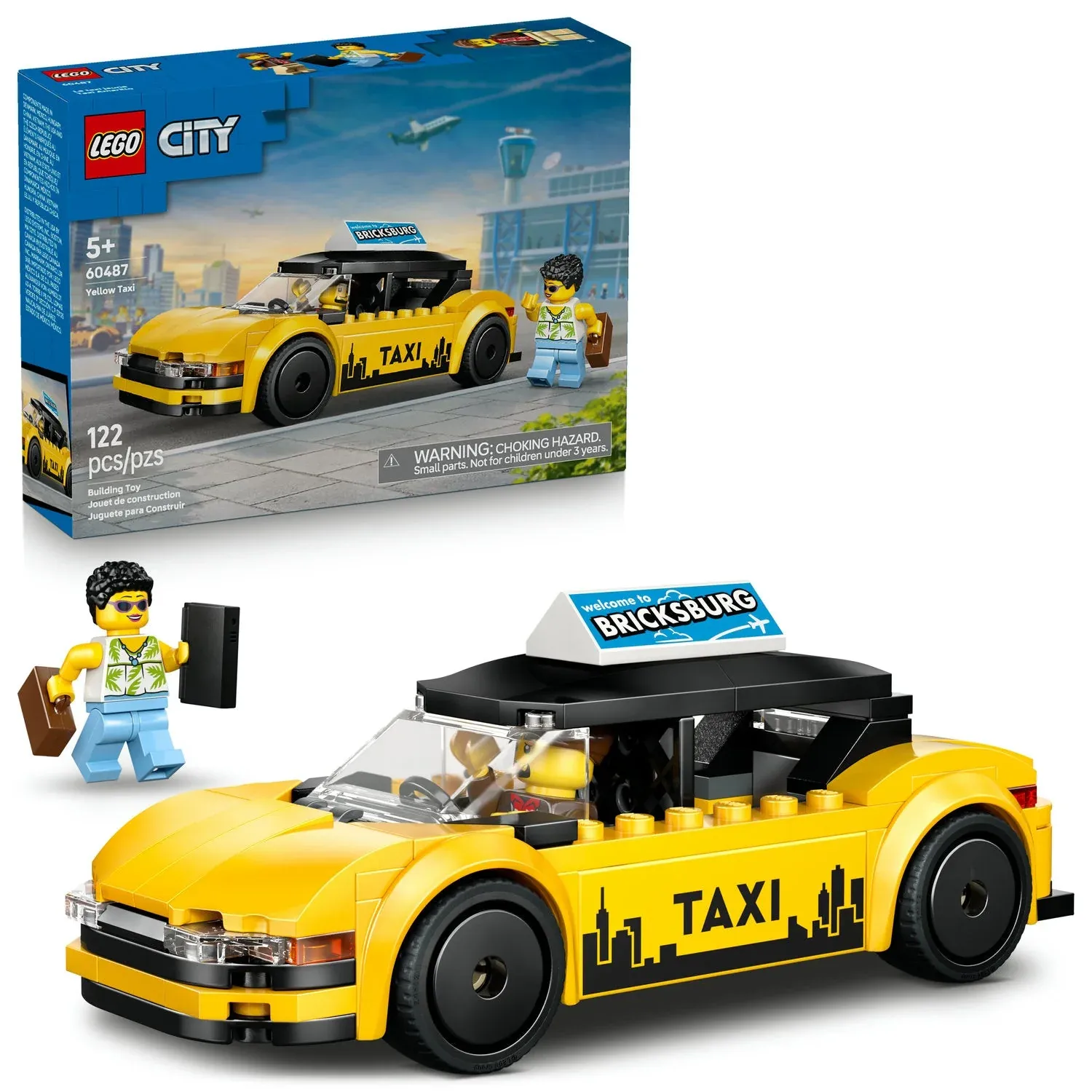 LEGO Yellow Taxi