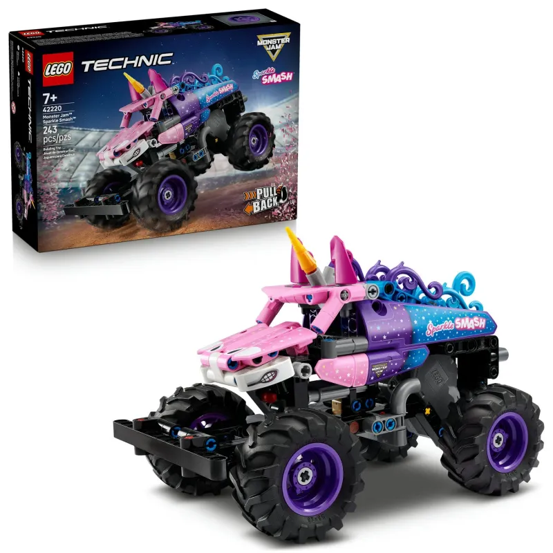 LEGO Monster Jam™ Sparkle Smash™ Pull-Back