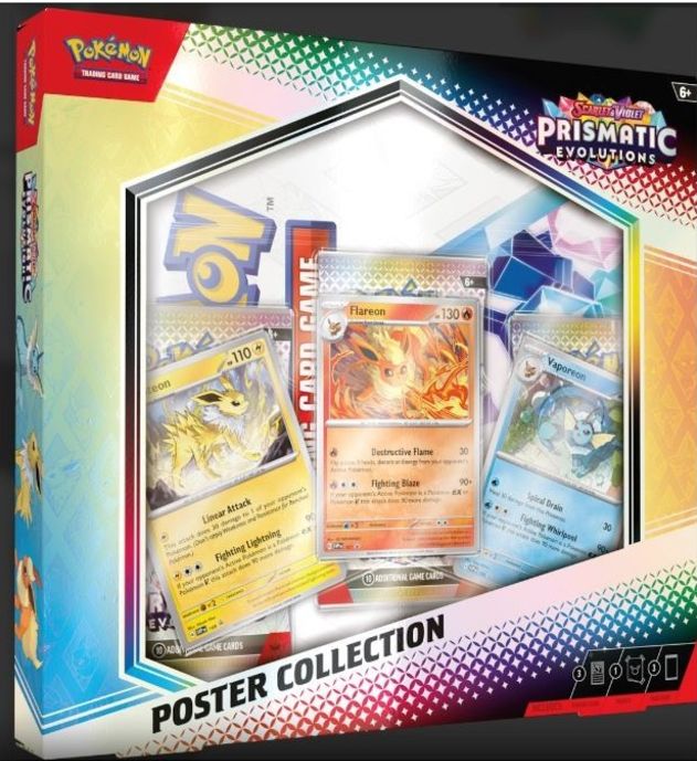 POKEMON PRISMATIC EVOLUTIONS POSTER COLLECTION