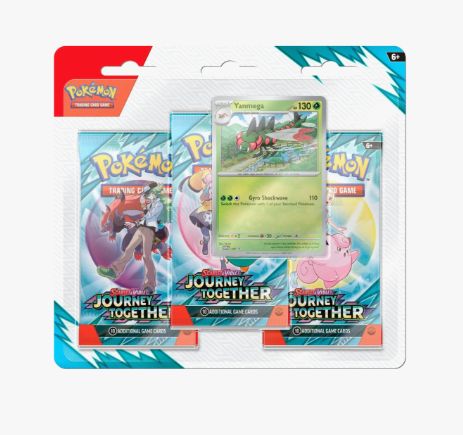 POKEMON SV JOURNEY TOGETHER 3 PK BLISTER