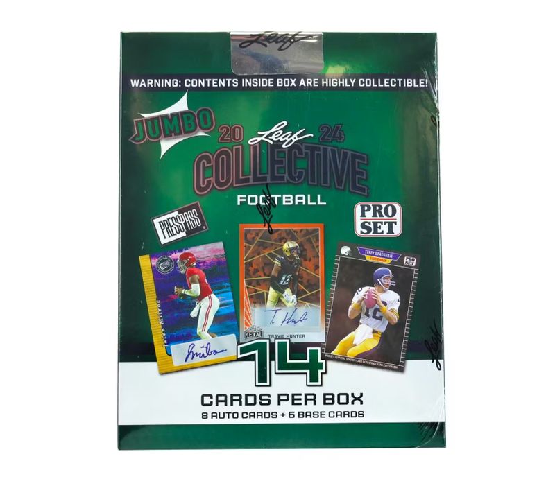 2024 Leaf Collective Football Jumbo