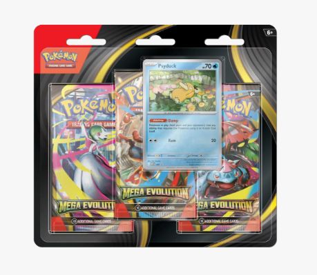 POKEMON MEGA EVOLUTION 3PK BLISTER