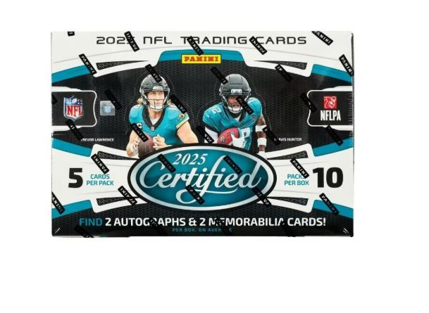 2025 CERTIFIED FOOTBALL HOBBY BOX