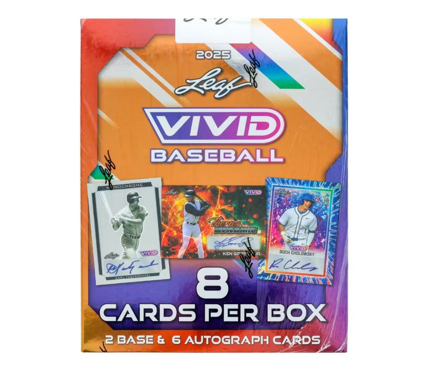 2025 LEAF VIVID BASEBALL HOBBY