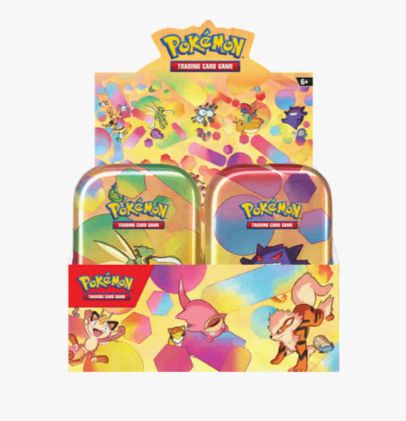 POKEMON SCARLET AND VIOLET 151 MINI TINS