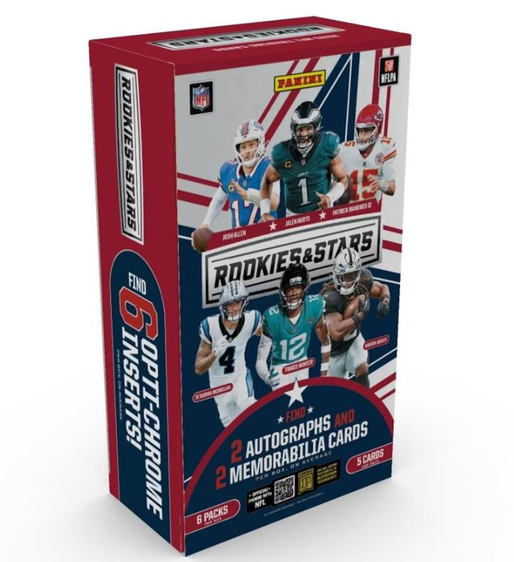 2025 ROOKIES &amp; STARS FOOTBALL HOBBY