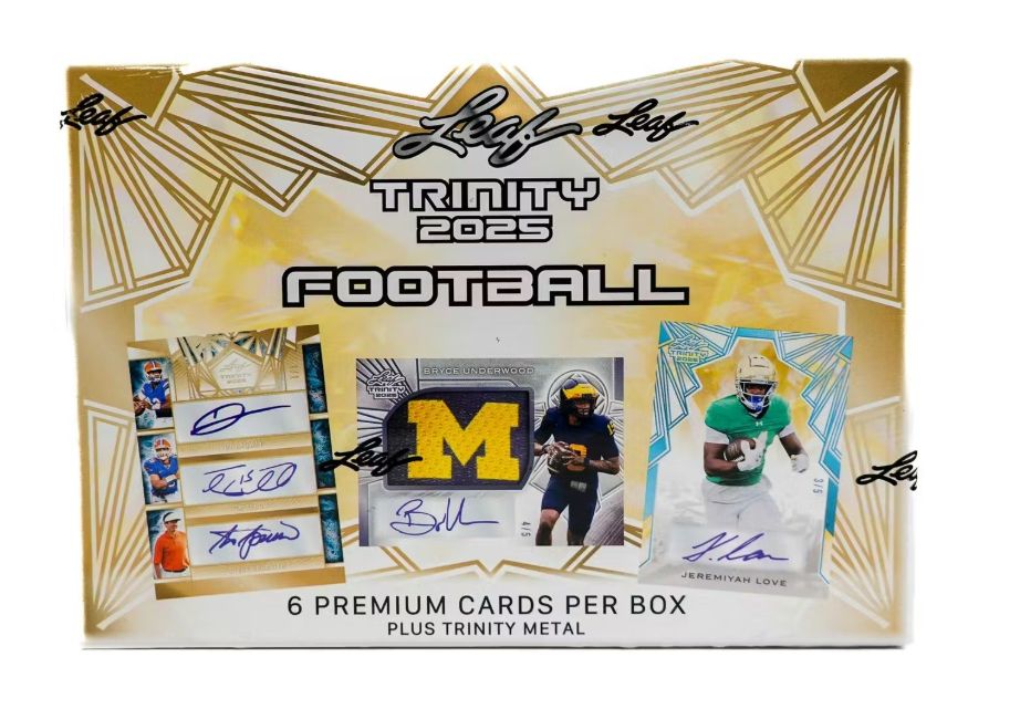 2025 LEAF TRINITY FOOTBALL HOBBY