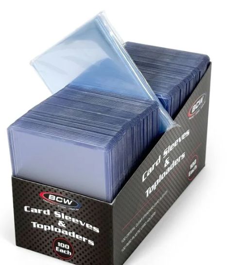 BCW CARD SLEEVE AND TOP LOADER COMBO PACK