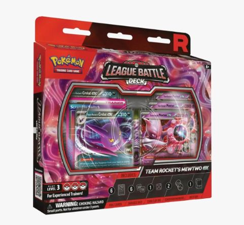 Pokemon Team Rocket's Mewtwo ex League Battle Deck