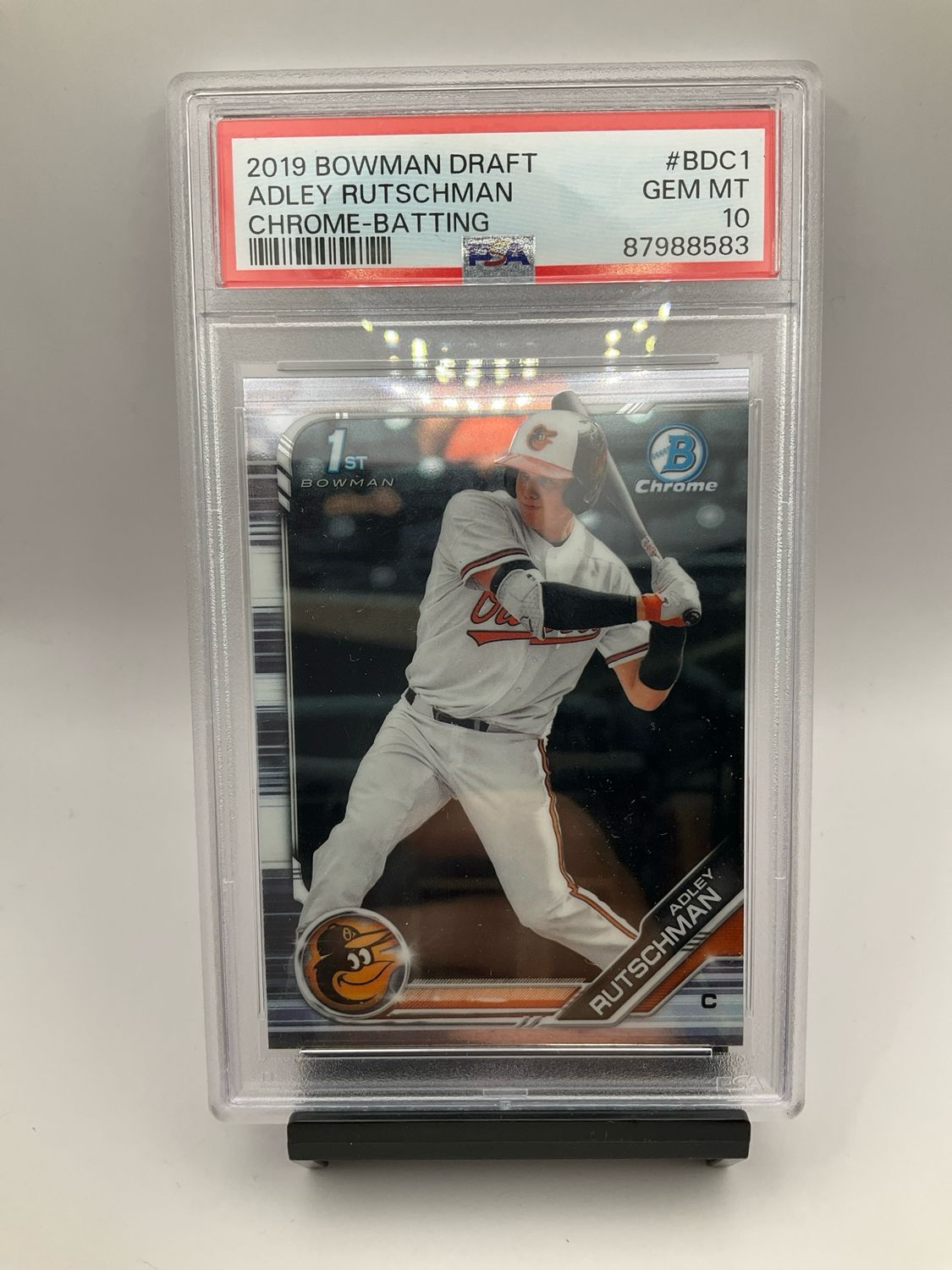 2019 BOWMAN DRAFT ADLEY RUTSCHMAN PSA 10