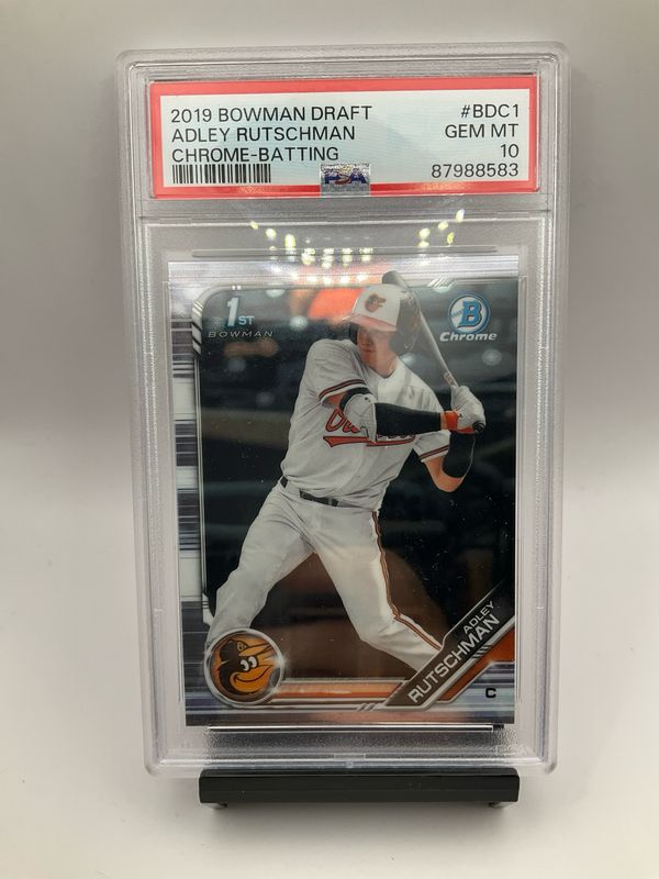 2019 BOWMAN DRAFT ADLEY RUTSCHMAN PSA 10