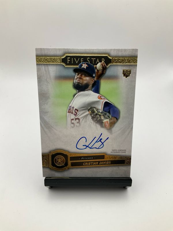2021 TOPPS FIVE STAR CRISTIAN JAVIER AUTO