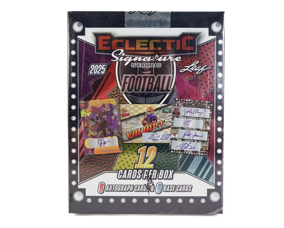 2025 LEAF ECLECTIC SIGNATURE SERIES FOOTBALL