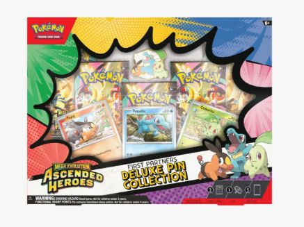 POKEMON ASCENDED HEROES: FIRST PARTNERS DELUXE PIN COLLECTION