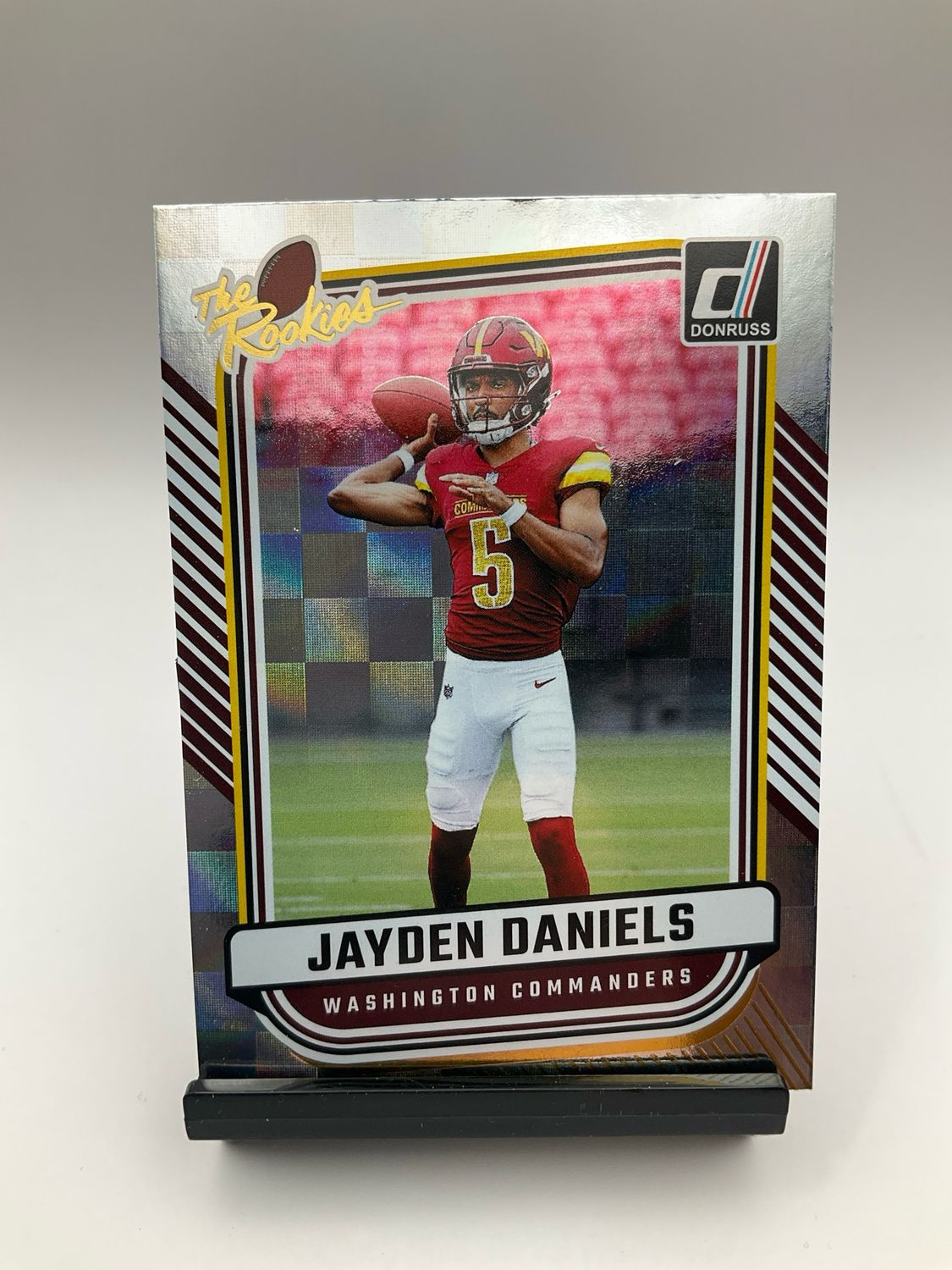 2024 DONRUSS JAYDEN DANIELS "THE ROOKIES" NO. TR-37