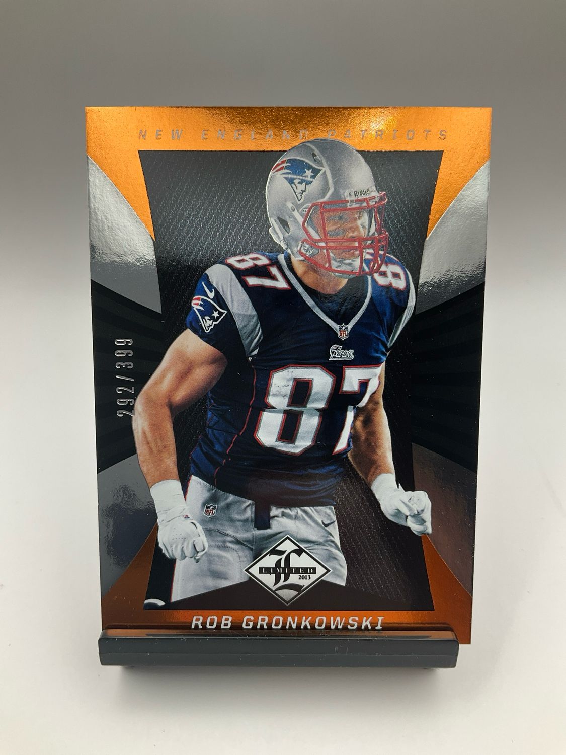 2013 LIMITED ROB GRONKOWSKI BRONZE 292/399