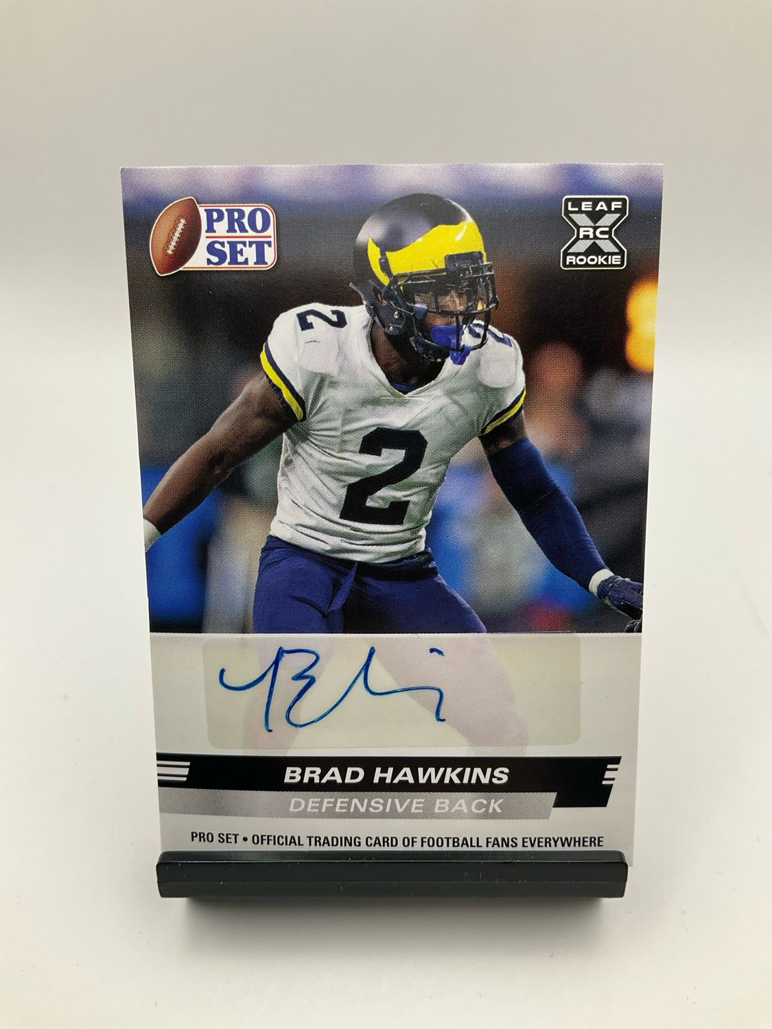 2022 LEAF PRO SET BRAD HAWKINS AUTO