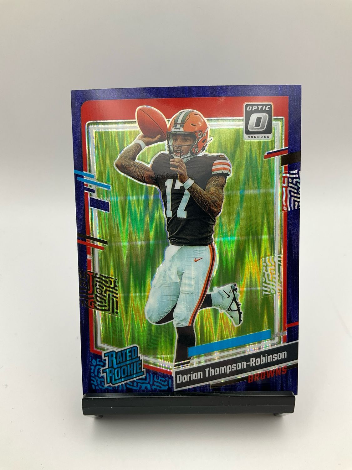 2023 DONRUSS OPTIC DARIAN THOMPSON ROBINSON PURPLE RATED ROOKIE