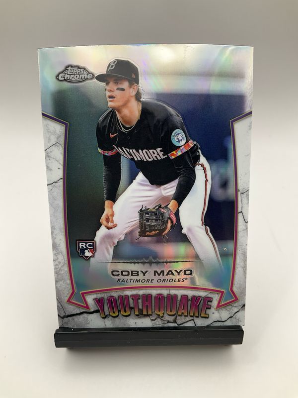 2025 TOPPS CHROME COBY MAYO YOUTHQUAKE CHROME
