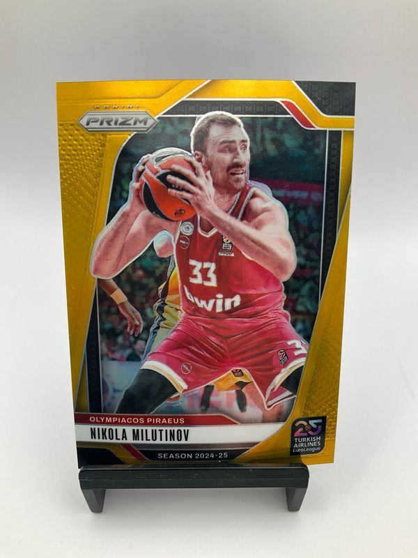 24/25 PRIZM NIKOLA MILUTINOV GOLD 2/10