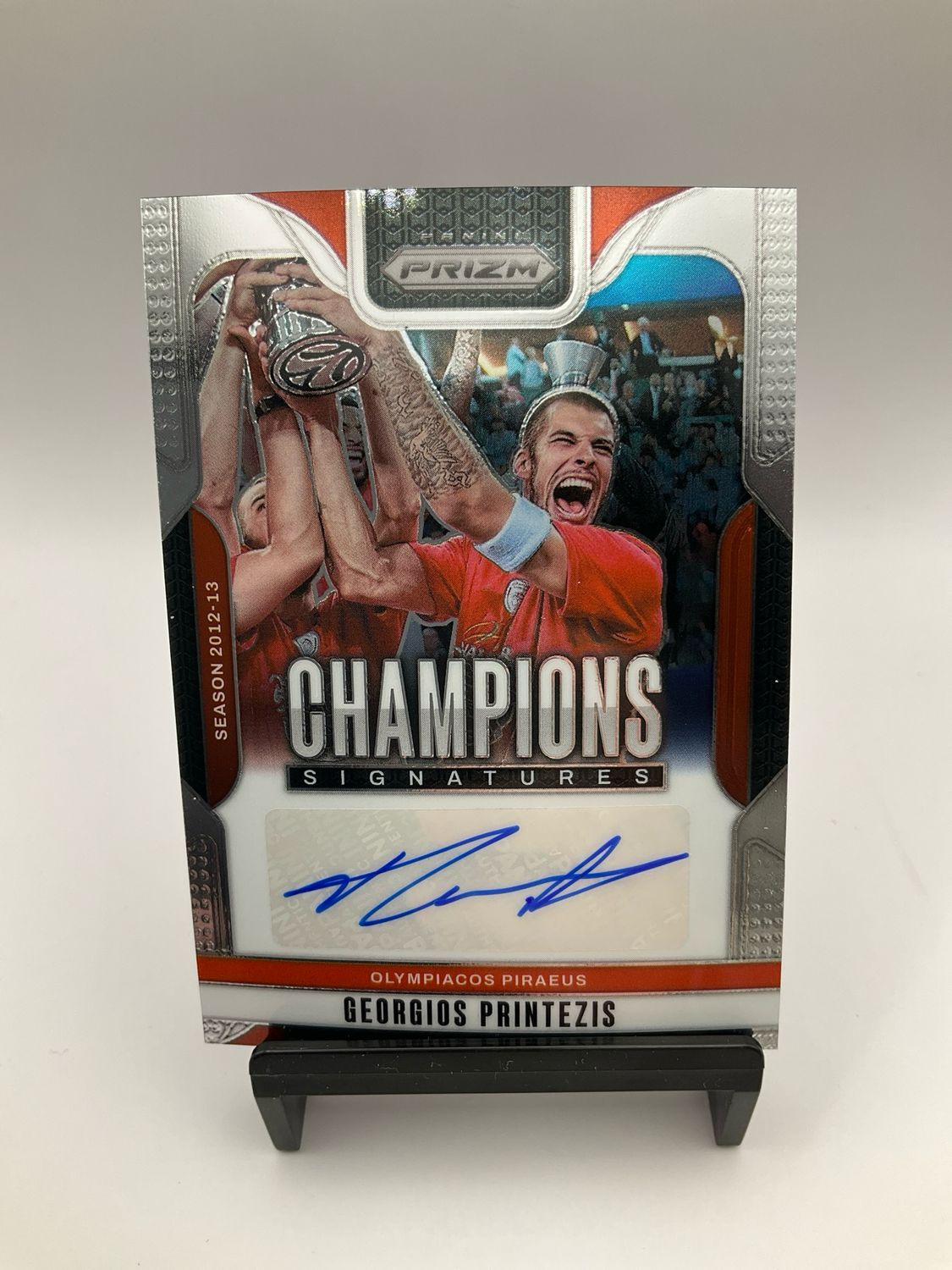 24/25 PRIZM EUROLEAGUE CHAMPIONS SIGNATURE GEORGIOS PRINTEZIS