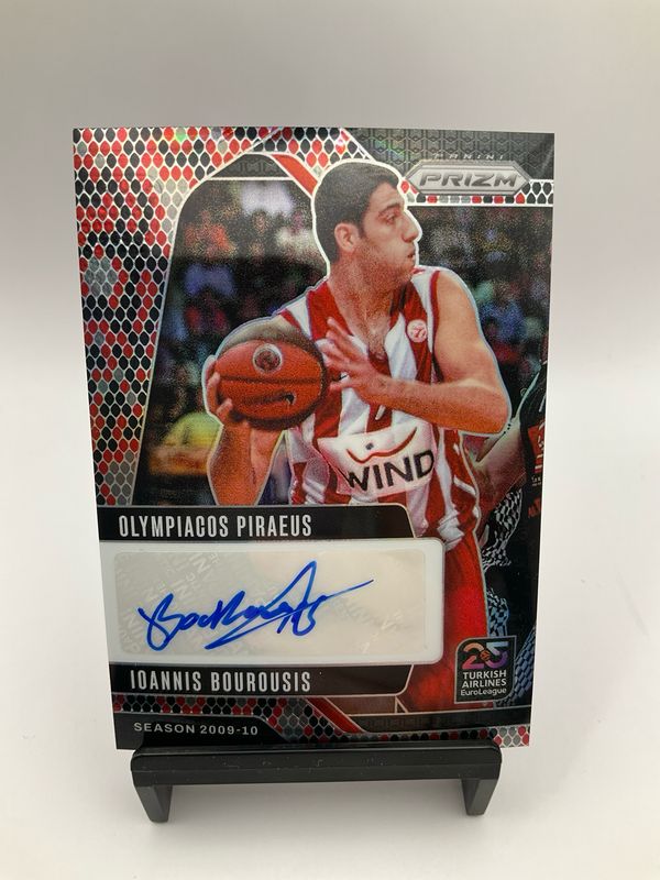 24/25 PRIZM EUROLEAGUE IOANNIS BOUROUSIS AUTO SNAKESKIN 14/15