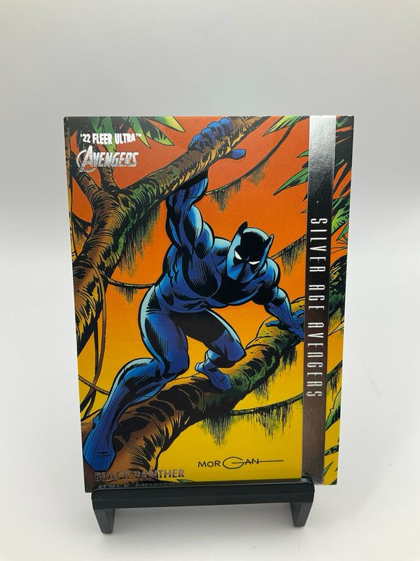 2022 FLEER AVENGERS "SILVER AGE AVENGERS" BLACK PANTHER