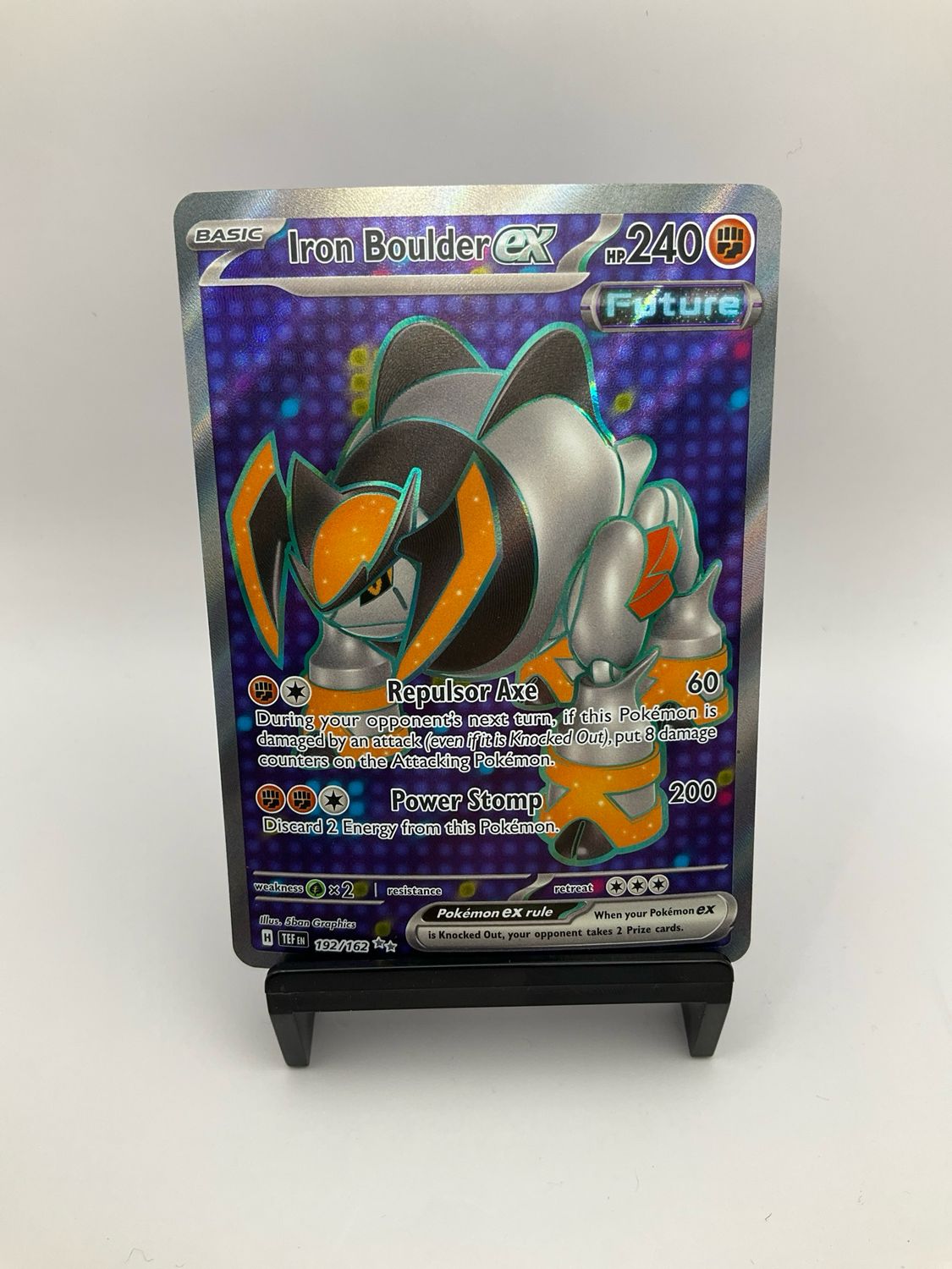 2024 POKEMON IRON BOULDER EX 192