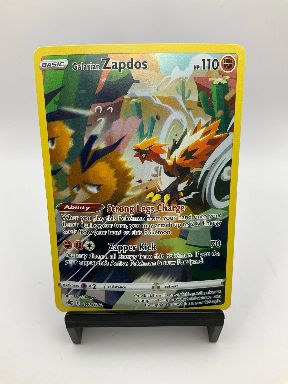 2023 POKEMON GALARIAN ZAPDOS SWSH283
