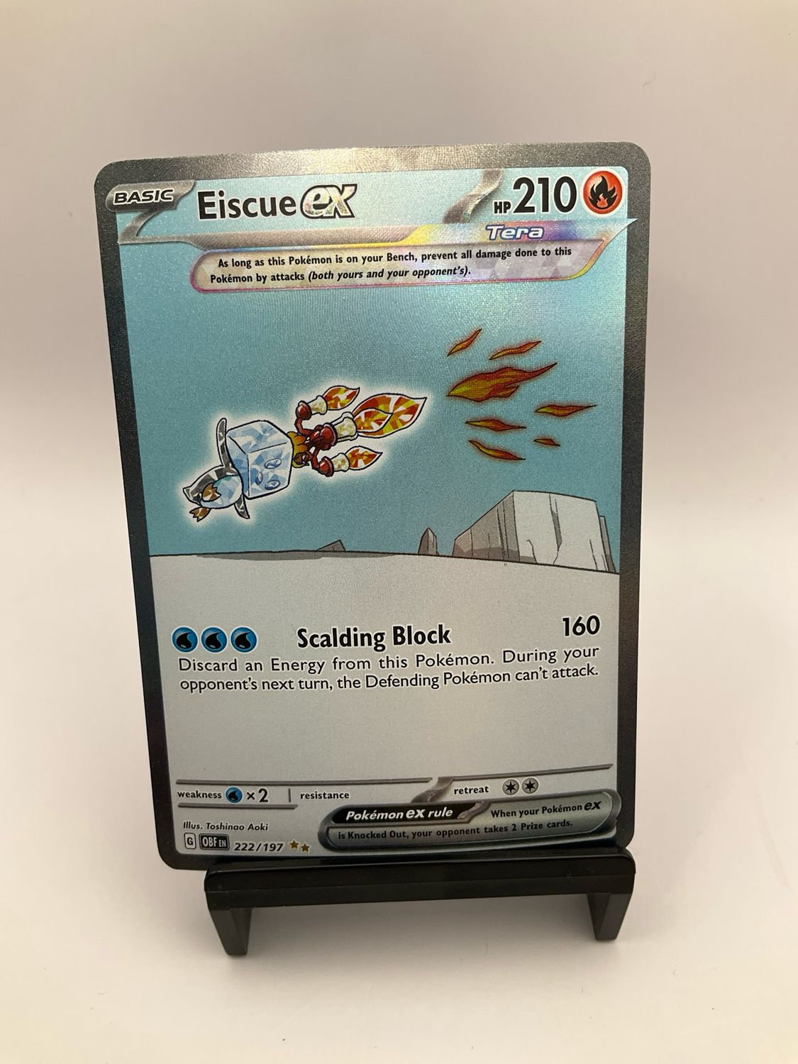 2023 POKEMON EISCUE EX 222