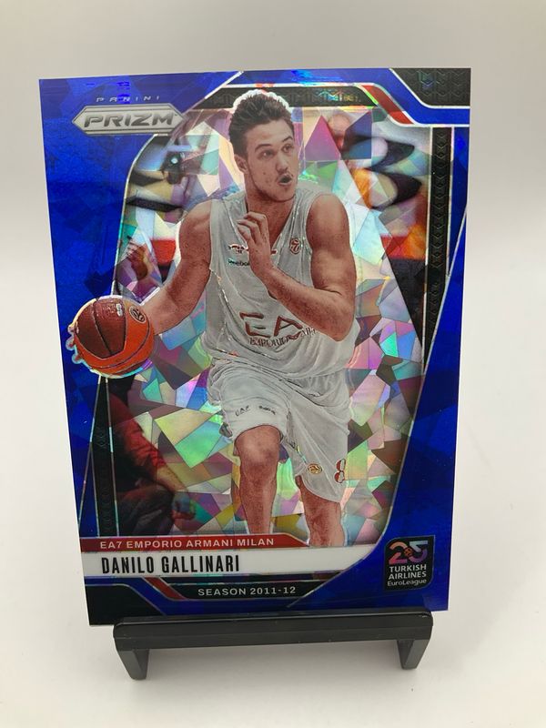 2024 PRIZM EUROLEAGUE DANILO GALLINARI BLUE /125 ICE 10