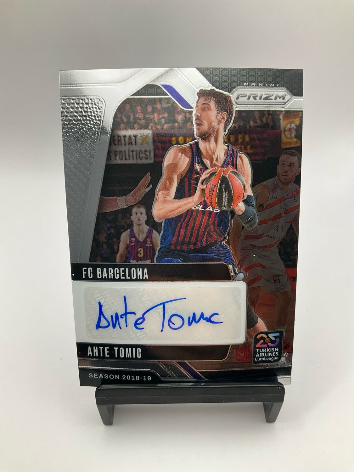 2024 PRIZM EUROLEAGUE ANTE TOMIC AUTO SI-ANT