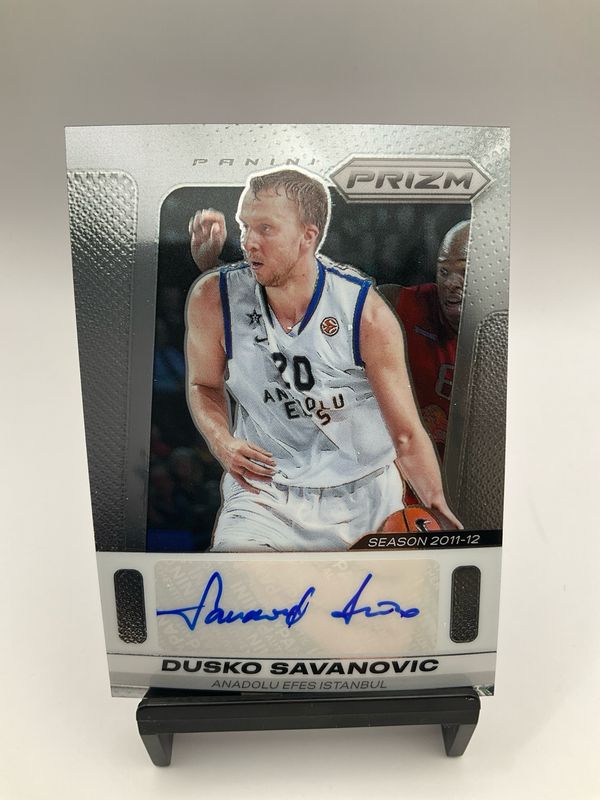 2024 PRIZM EUROLEAGUE DUSKO SAVANOVIC AUTO PRS-DUS