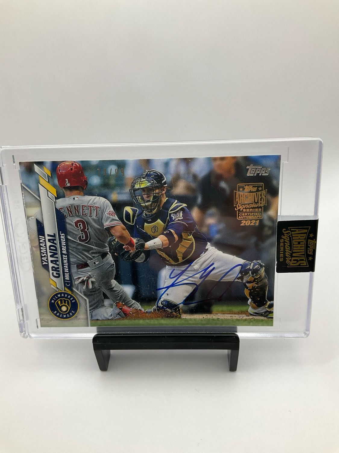 2021 ARCHIVES YASMANI GRANDAL /99 AUTO 52