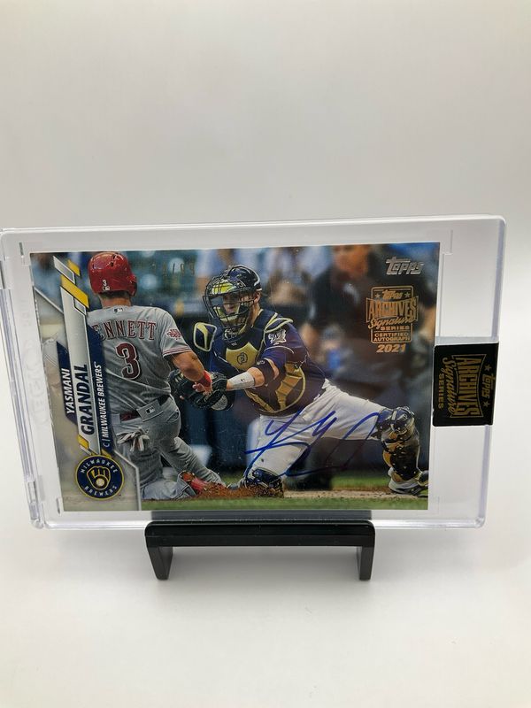 2021 ARCHIVES YASMANI GRANDAL /99 AUTO 52