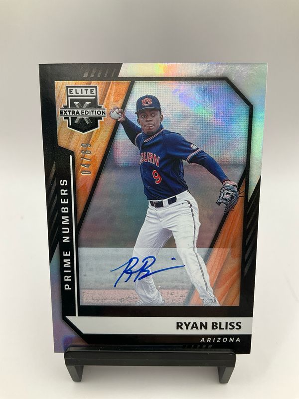 2021 ELITE RYAN BLISS AUTO /69 BLACK 42