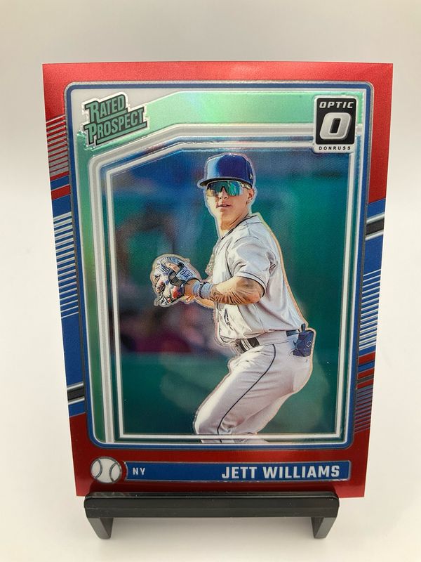2024 OPTIC JETT WILLIAMS /99 RED 158
