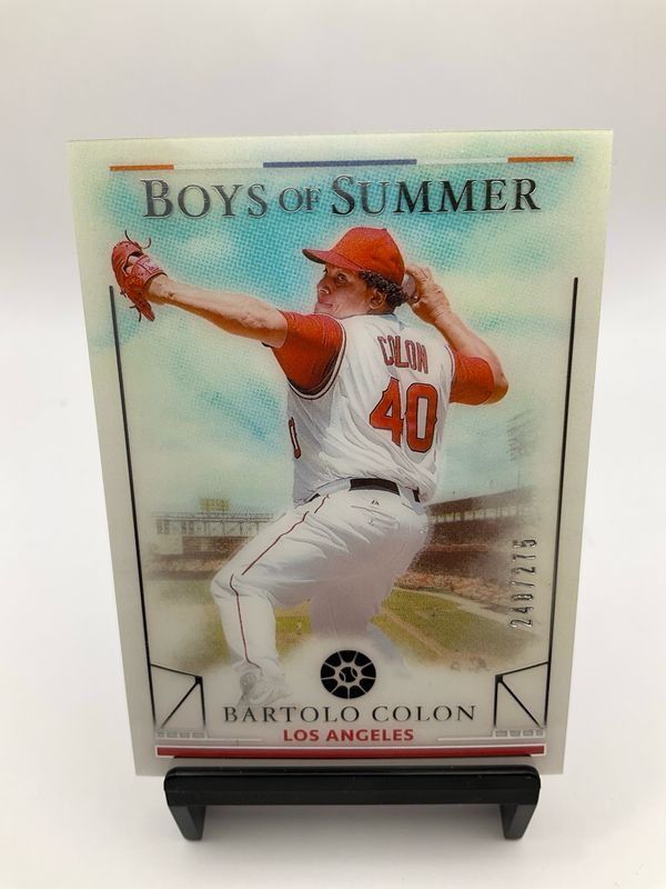 2024 BOYS OF SUMMER BARTOLO COLON /275 NO. 75