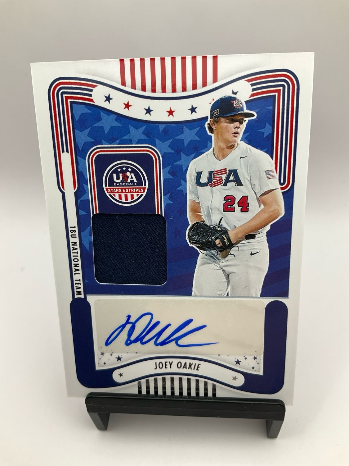 2024 USA STARS &amp; STRIPES JOEY OAKIE PATCH AUTO SM-JO